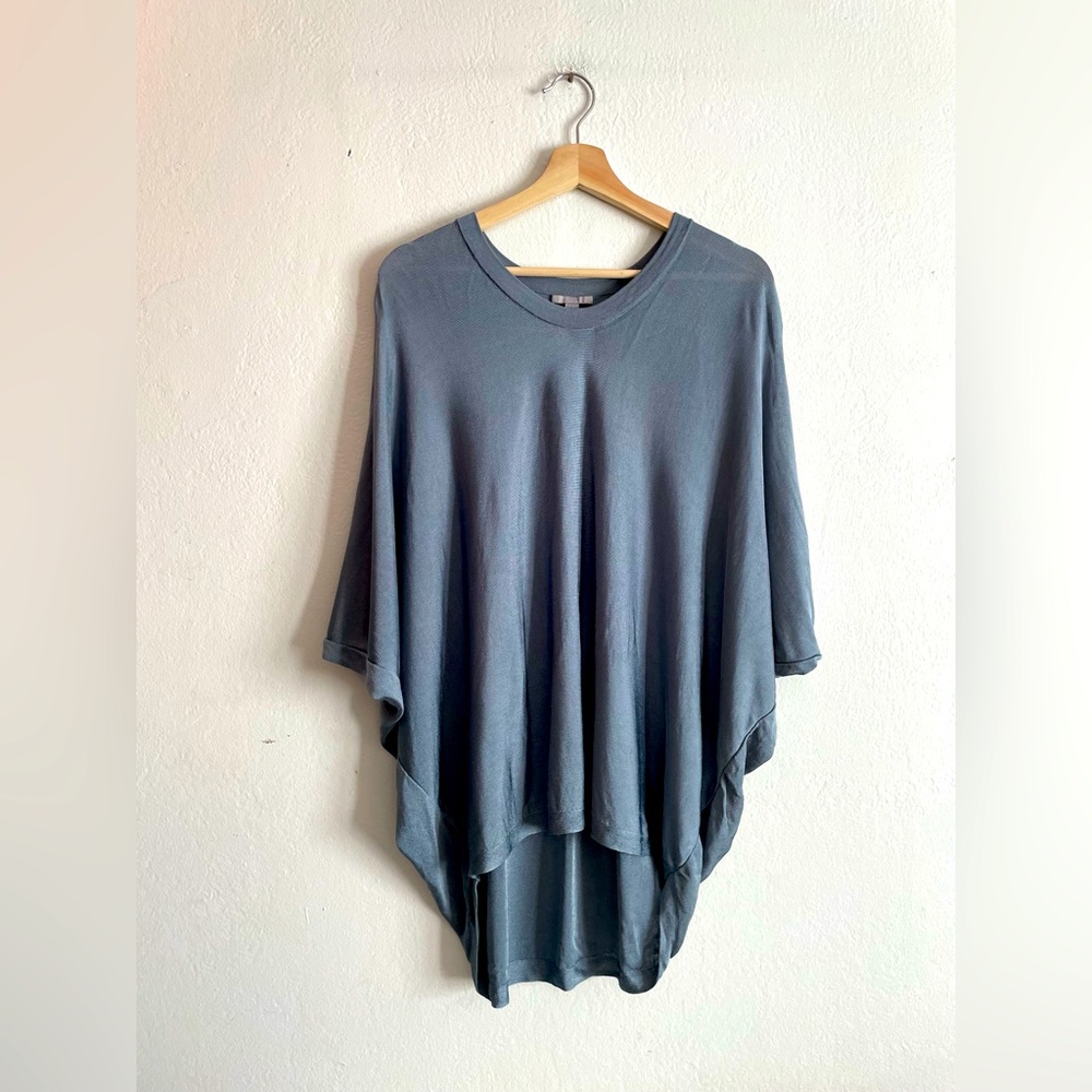 COS Batwing Dolman Sleeve Flowy Oversized Tunic Top